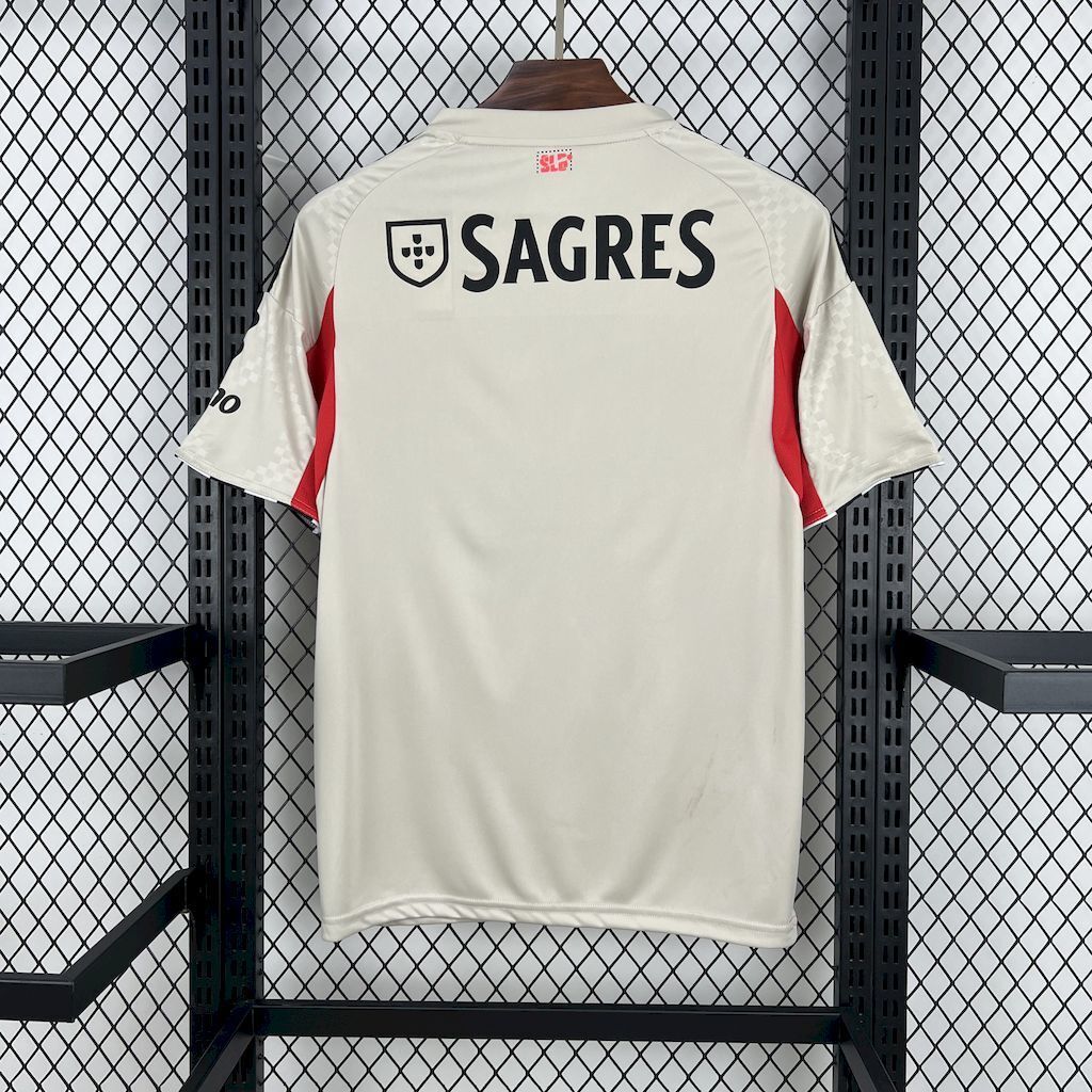 Camisola Benfica 2025-26 Alternativa Bege