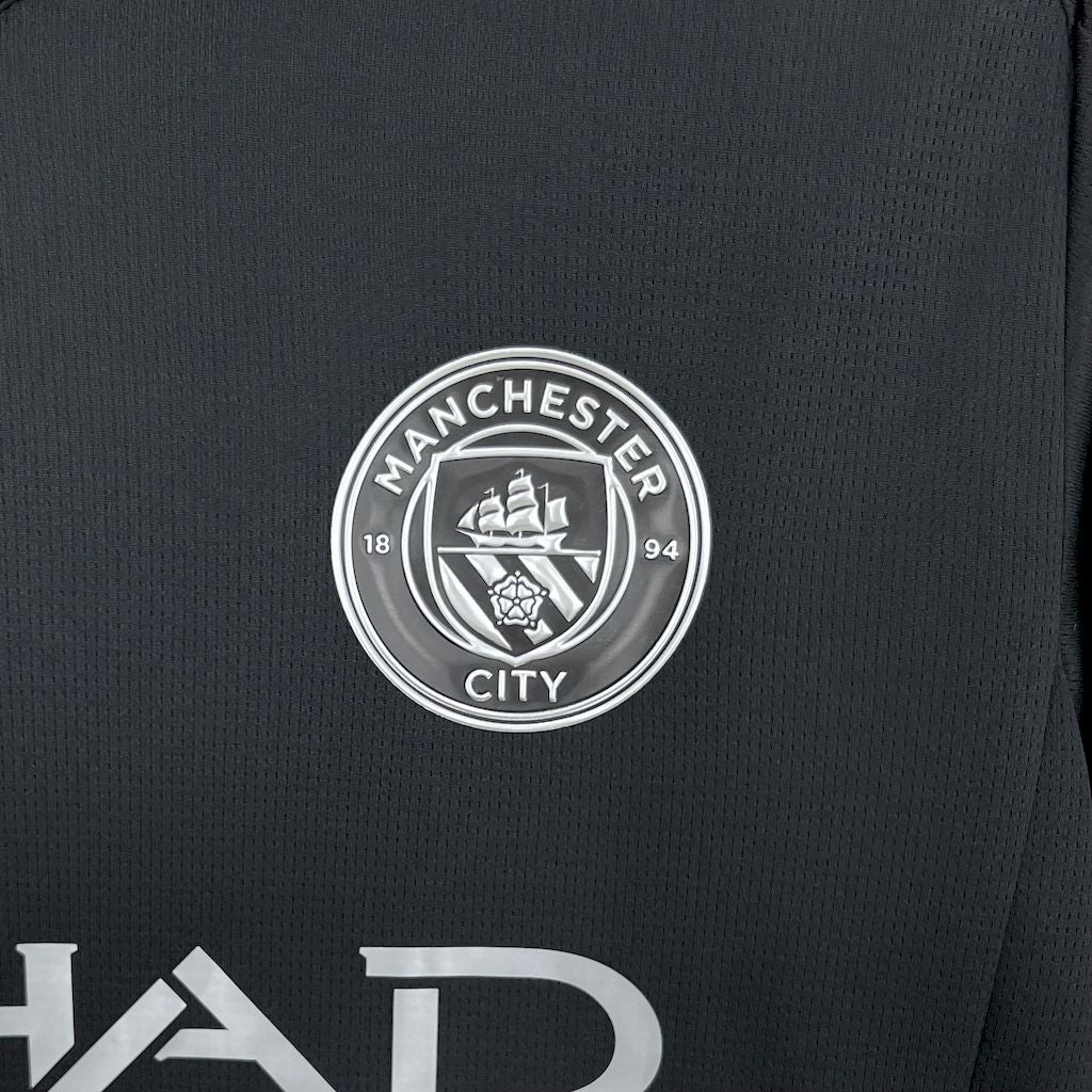 Camisola Manchester City 2025-26 Alternativa Preta