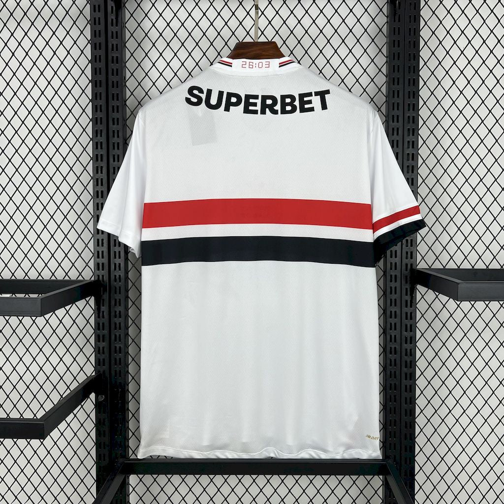 Camisola São Paulo 2025-26 Principal ENTREGA IMEDIATA
