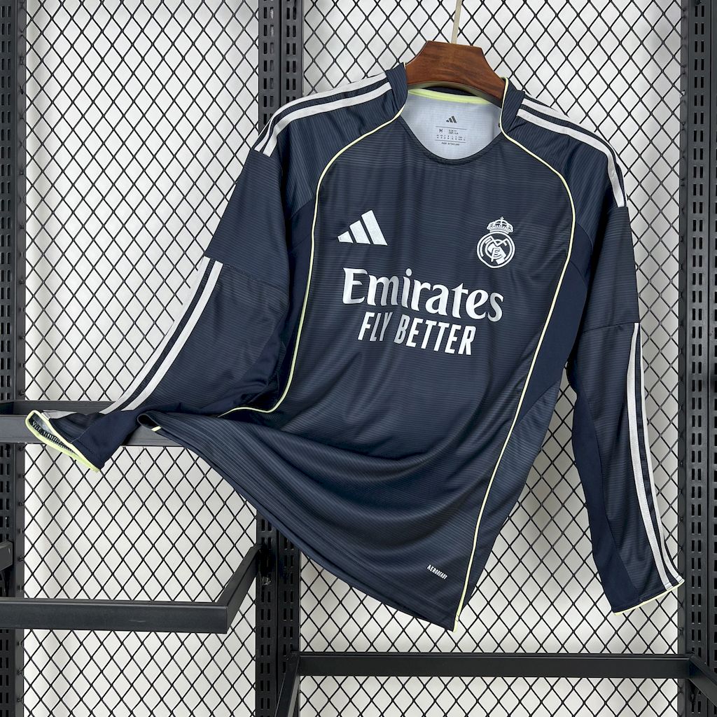 Camisola Real Madrid 2025-26 Alternativa Manga Comprida