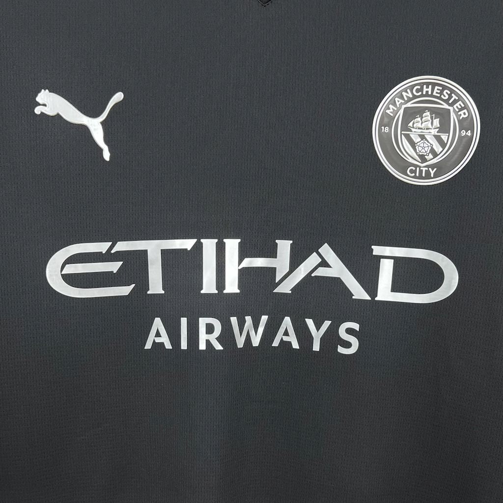 Camisola Manchester City 2025-26 Alternativa Preta