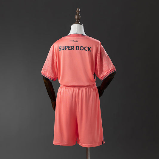 Kit Criança FCP 2025-26 Alternativo Rosa (Entrega Imediata)