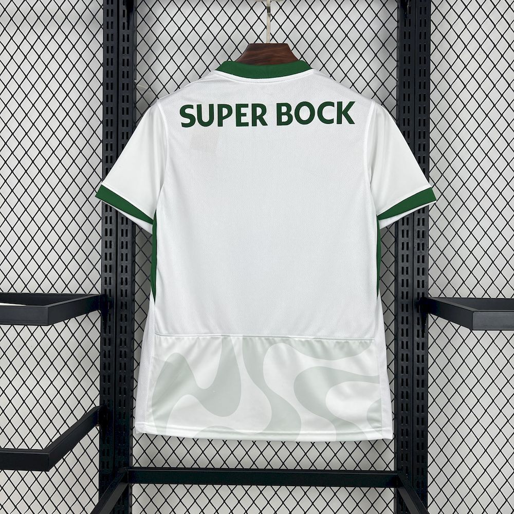 Camisola Sporting 2025-26 Alternativa Branca