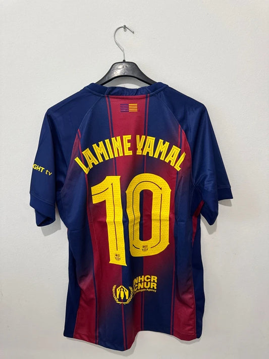 Camisola Barcelona 2025-26 ENTREGA IMEDIATA Principal LAMINE YAMAL #10