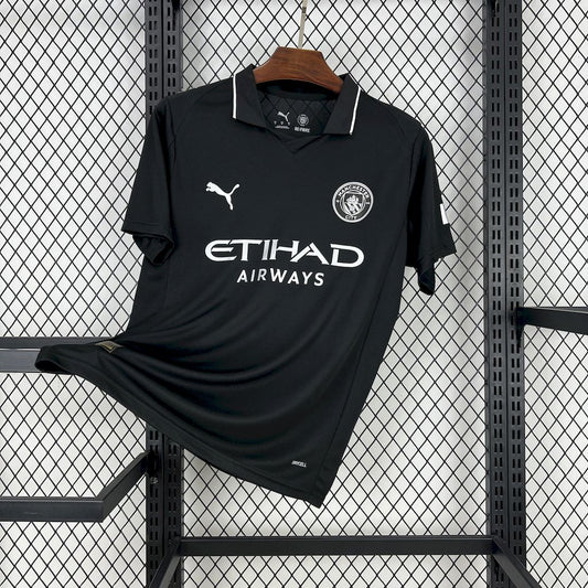 Camisola Manchester City 2025-26 Alternativa Preta