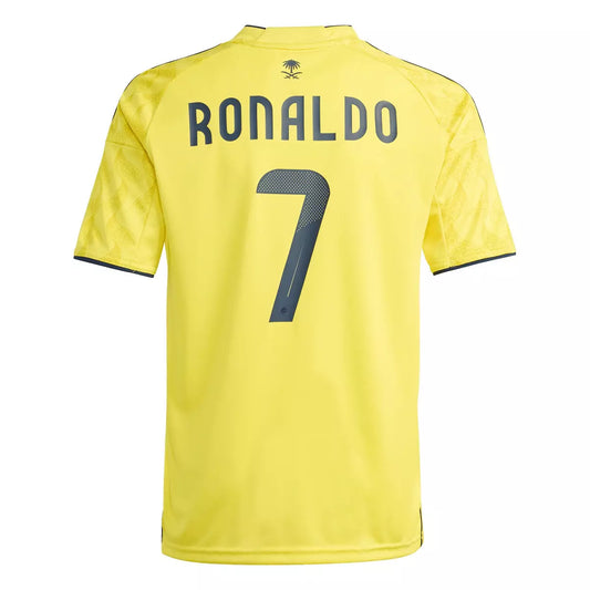 Camisola Al Nassr 2025-26 Principal Ronaldo #7 Entrega Imediata