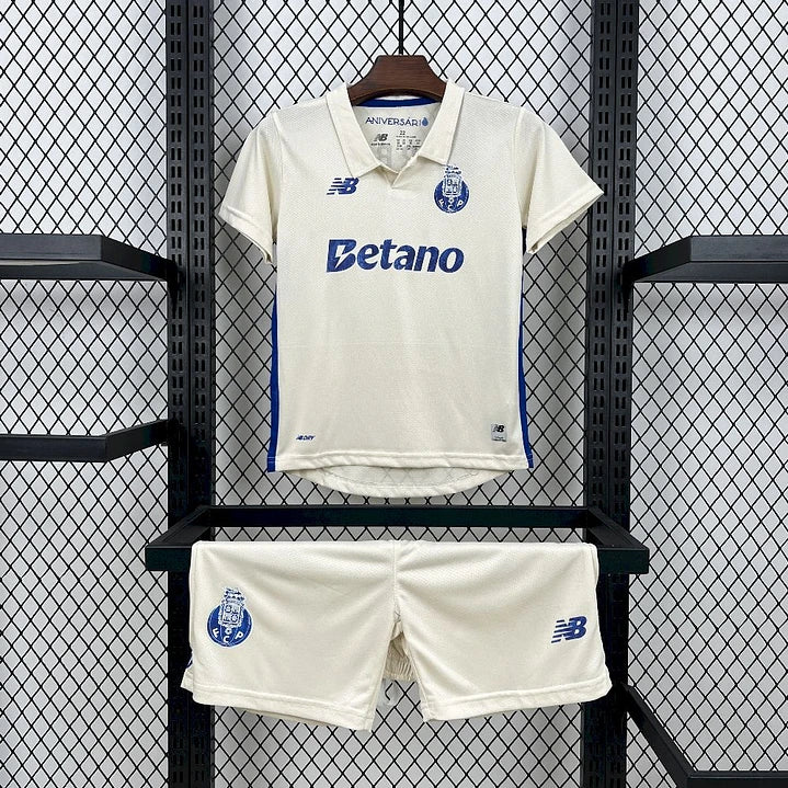 Kit Criança Porto 2025-26 Alternativo Entrega Imediata