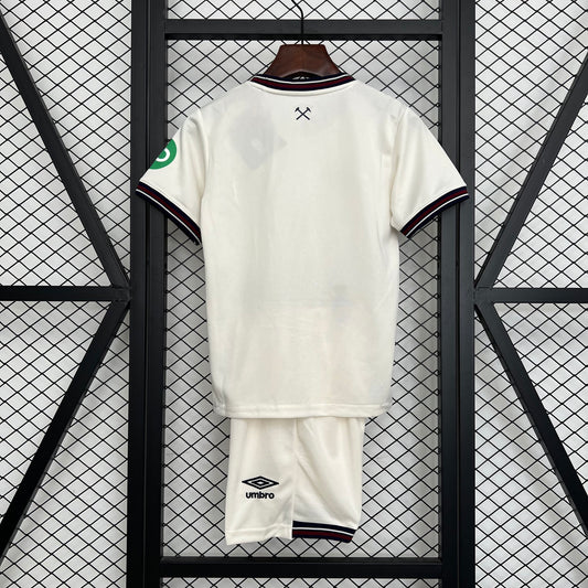Kit Criança West Ham United 2025-26 Alternativo