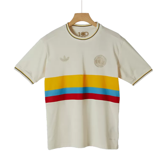 Camisola Colombia 2024 Edição Especial 100º Aniversário Versão Adepto (Entrega Imediata)