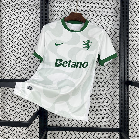 Camisola Sporting 2025-26 Alternativa Branca