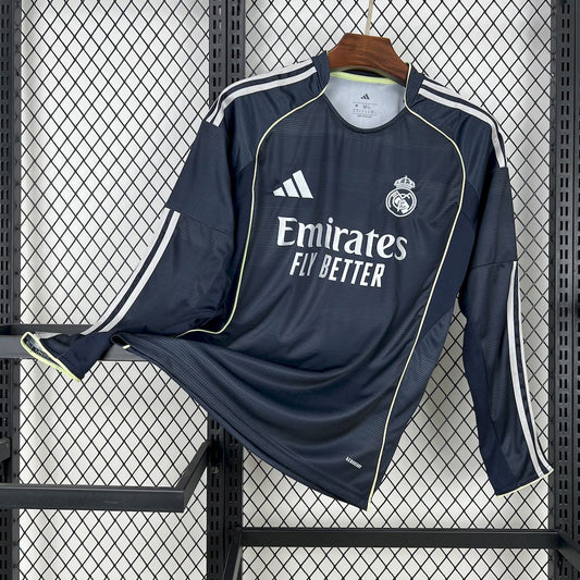 Camisola Real Madrid 2025-26 Alternativa Manga Comprida