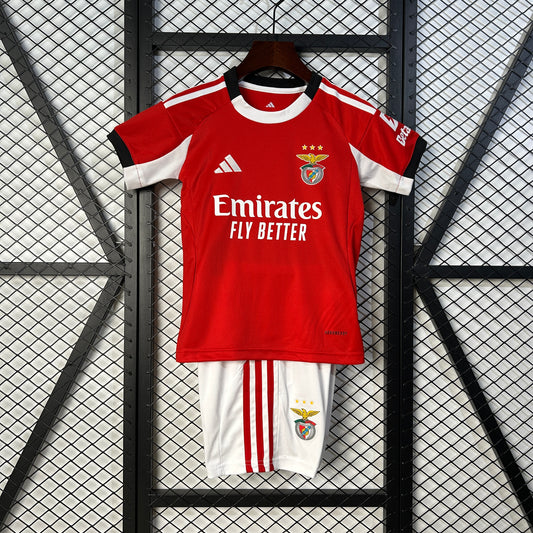 Kit Criança Benfica 2025-26 Principal ENTREGA IMEDIATA