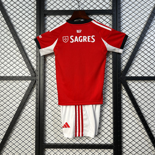 Kit Criança Benfica 2025-26 Principal ENTREGA IMEDIATA