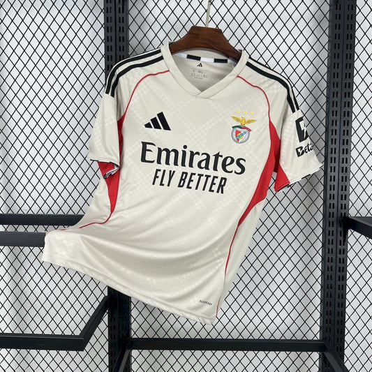 Camisola Benfica 2025-26 Alternativa Bege