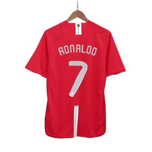 Camisola Manchester United 2007-08 Principal Ronaldo 7 Entrega Imediata