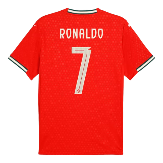 Camisola Portugal 2025 Principal Versão Adepto RONALDO #7 (Entrega Imediata)