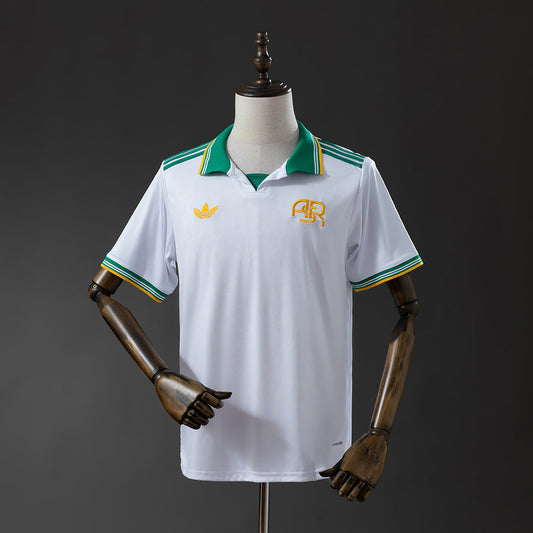 Camisola AS Roma 2025-26 Alternativa Branca Versão Adepto (Entrega Imediata)