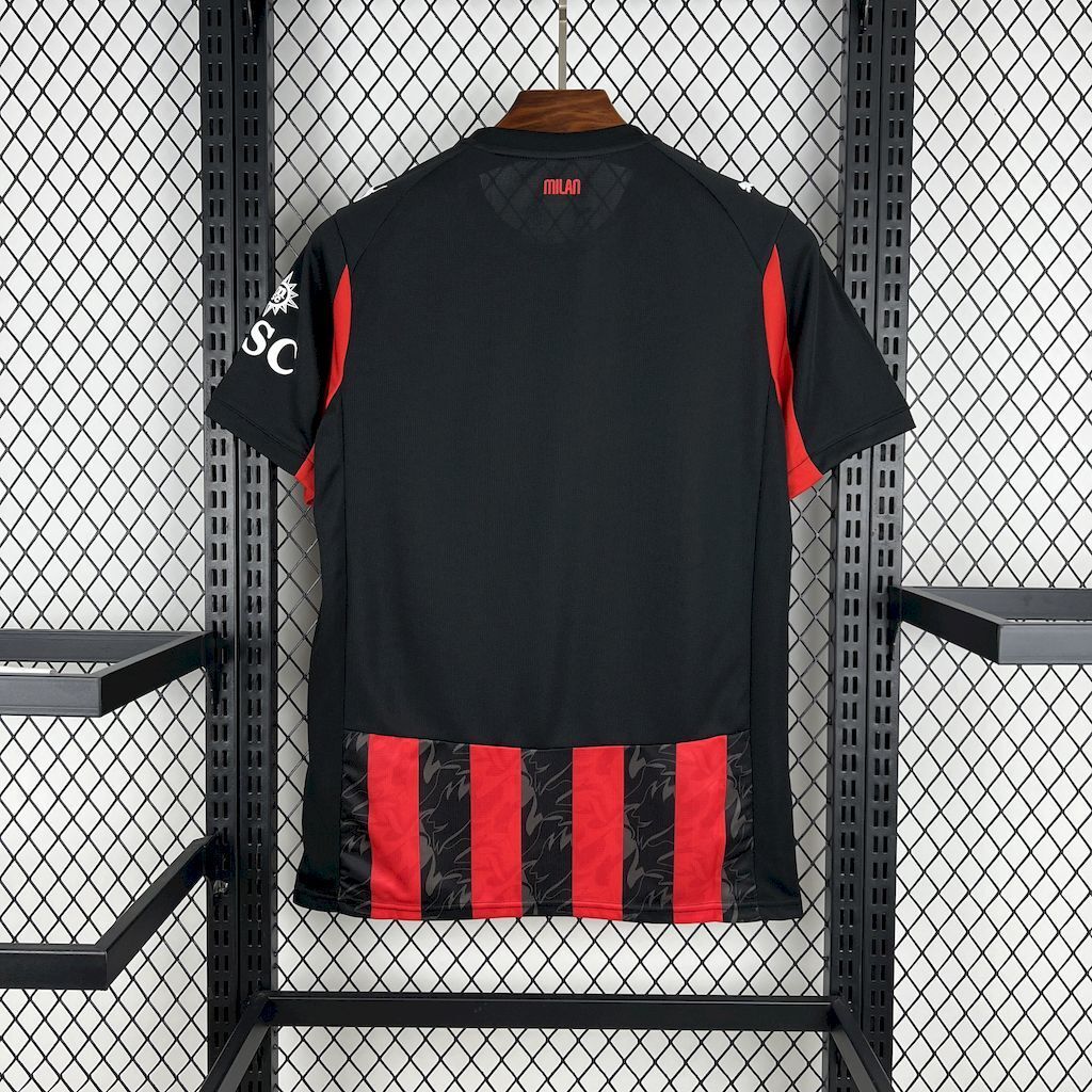 Camisola ac Milan 2025-26 Principal Entrega Imediata