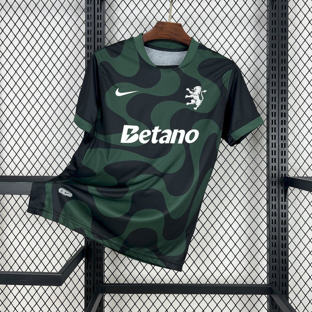 Camisola Sporting 2025-26 Alternativa Verde