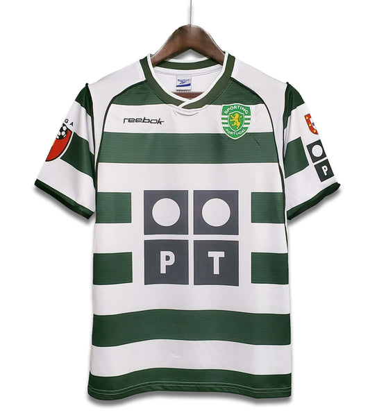 Camisola Sporting 2001-03 Principal C.Ronaldo 28 Entrega Imediata