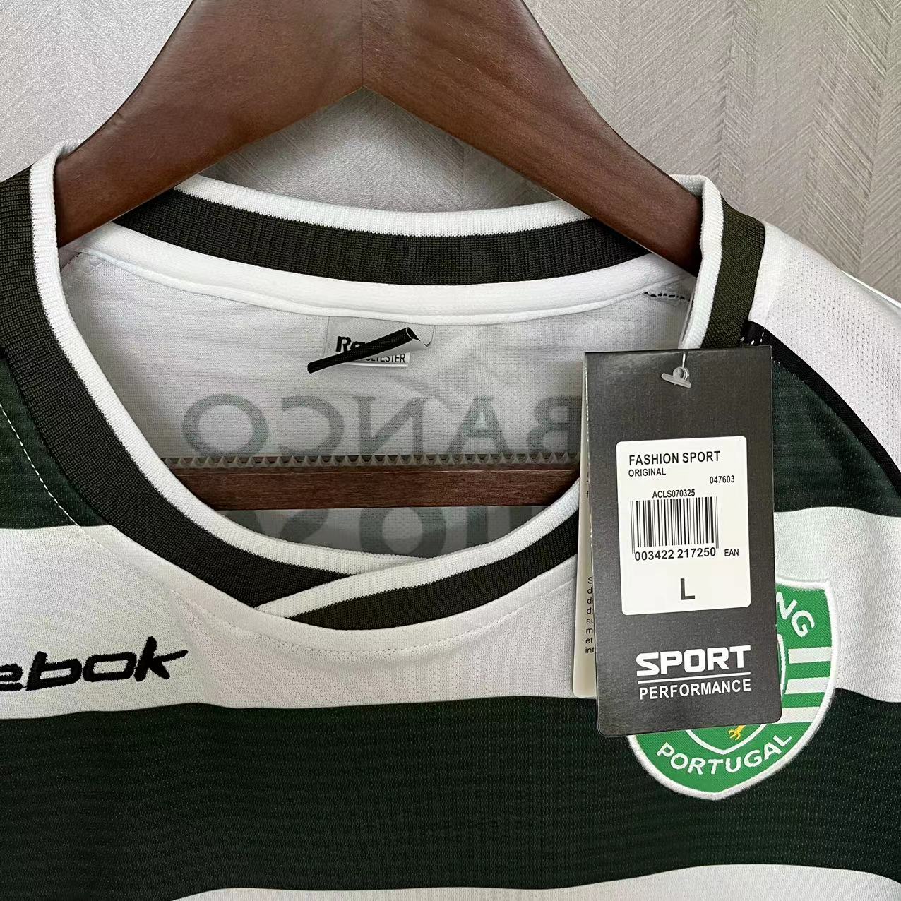Camisola Sporting 2001-02 Principal C. RONALDO #28