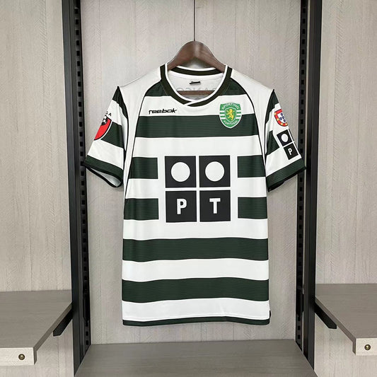 Camisola Sporting 2001-02 Principal C. RONALDO #28