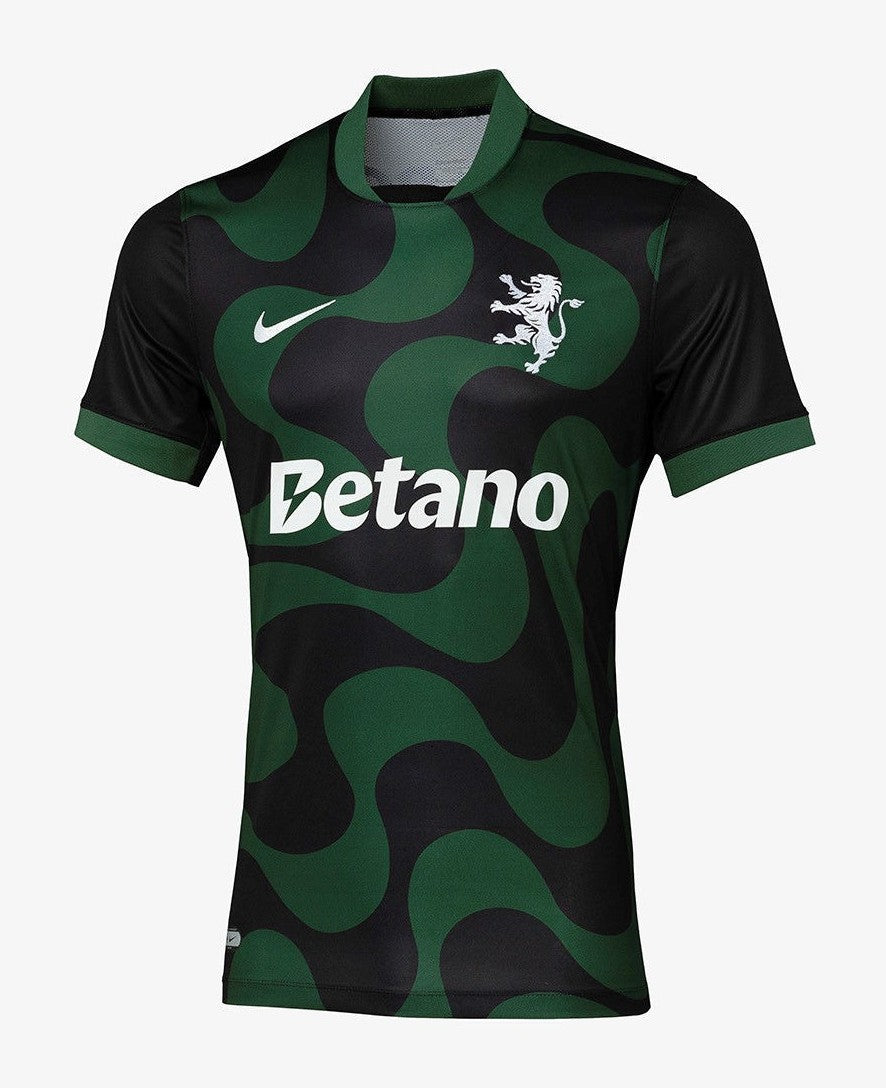 Camisola Sporting 2025-26 Alternativa Verde Entrega Imediata
