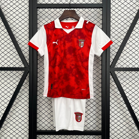 Kit Criança Braga 2025-26 Principal (Entrega Imediata)