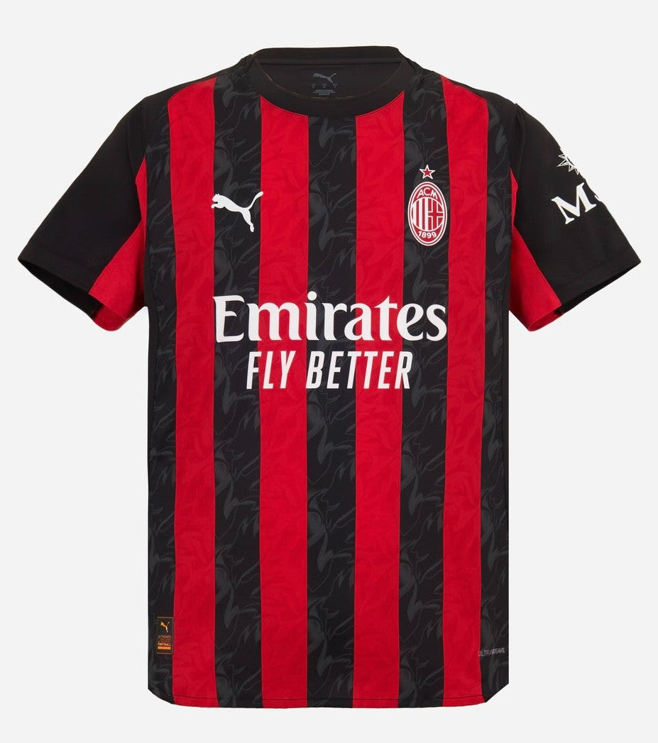 Camisola ac Milan 2025-26 Principal Entrega Imediata