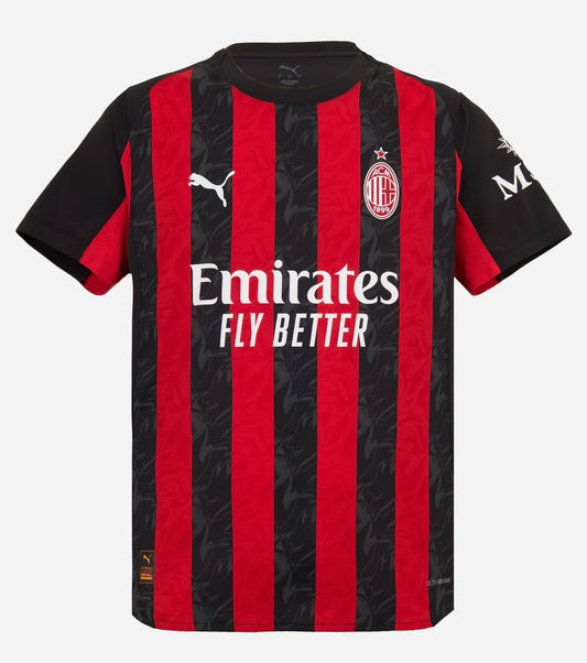 Camisola ac Milan 2025-26 Principal Entrega Imediata
